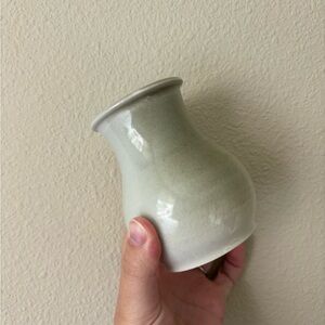 Vintage pottery bud vase